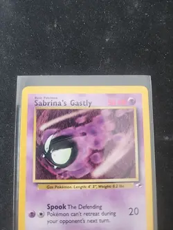 Pokemon TCG Sabrina's Gastly Gym Heroes 93/132 LP - Image 2