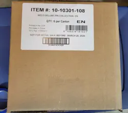 Pokemon TCG Ascended Heroes First Partner DELUXE PIN COLLECTION CASE Sealed 6 ct - Image 1