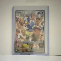 Pokemon Cramorant Illustration Rare Holo Sv06: Twilight Masquerade 176/167 j - Image 1
