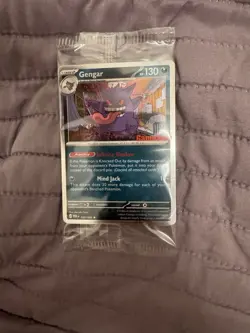 Pokemon GameStop Stamped Exclusive Gengar Promo Sealed 050/088 - Image 1