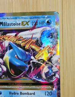 M Blastoise EX 22/108 Ultra Rare Holo (2016) XY Evolutions Pokemon TCG Mega - Image 4