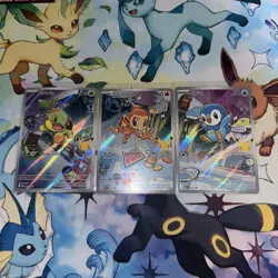 Pokemon TCG First Partner Illustration Collection 30th Anniversary 3 Promos - Image 1