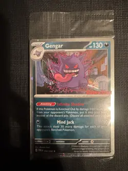 Pokemon GameStop Stamped Exclusive Gengar Promo Sealed 050/088 - Image 2