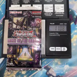 Heavy 11.08g Yu GI Oh Sealed Maze Of The Master Booster Pack - Image 1