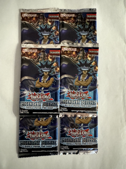 (Lot of 6) YuGiOh Legendary Duelist 9 Duels From the Deep Booster Packs #5 - Image 1