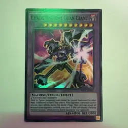 Yugioh Chaos Ancient Gear Giant RATE-EN041 Super Rare 1st Ed NM - Image 1