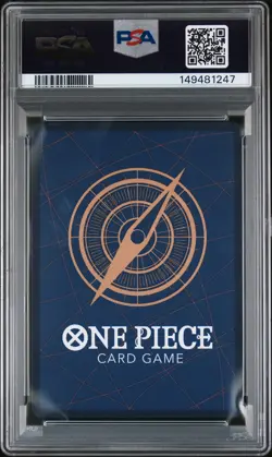 2025 ONE PIECE OP13-CARRYING ON HIS WILL 3RD ANV-GOLD #004 SHANKS PSA 10 - Image 2