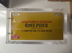 🧭One Piece OP-04 Kingdoms Of Intrigue Collector Booster Box Sealed🏴‍☠ - Image 4