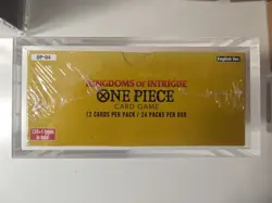🧭One Piece OP-04 Kingdoms Of Intrigue Collector Booster Box Sealed🏴‍☠ - Image 5
