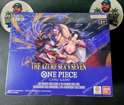 One Piece Card Game The Azure Sea's Seven Booster Box OP14 English SEALED! - Image 1