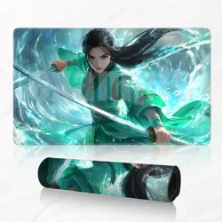 Lorcana Playmat for TCG Free Storage Bag Size 24X14IN Protective Mats DSN102828 - Image 1