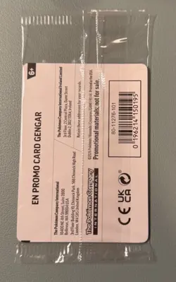 Pokemon TCG Gengar 050/088 Promo Sealed Stamped Gamestop Promo Card - Image 2