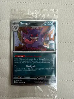 Gengar #050/088 EB Games Promo English SEALED Pokemon TCG Promo Card - Image 1
