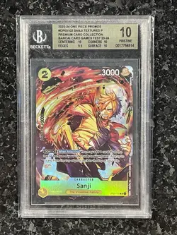 Sanji (Premium Card Collection -BANDAI CARD GAMES Fest. 23-24 BGS 10 -) OP03-102 - Image 1