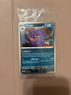 Pokemon TCG Gengar 050/088 Promo Sealed Stamped Gamestop Promo Card - Image 1