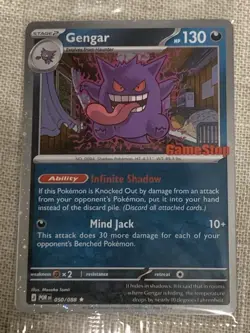 Pokemon Gengar GameStop Promo Card 050/088 POR - Image 1