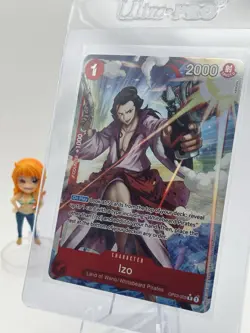 Bandai Izo OP03-003 Character Rare Counter +1000 One Piece Card Game alt art - Image 1
