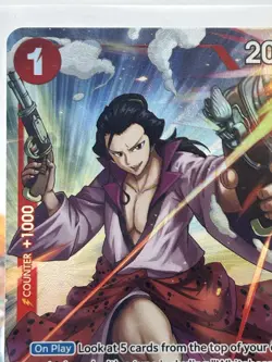 Bandai Izo OP03-003 Character Rare Counter +1000 One Piece Card Game alt art - Image 2