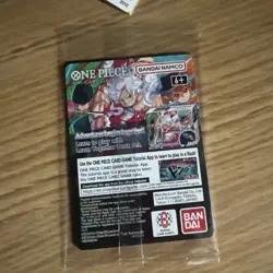 ONE PIECE Card Game Monkey D. Luffy SEALED College Basketball US Voyage Promo. - Image 2