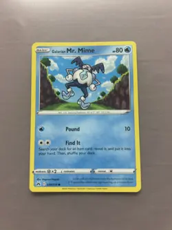Mr. Mime Pokemon Card - Image 1
