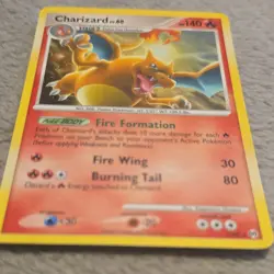Pokemon TCG Charizard Lv.60 Stage 2 Card 1/99 Regular Nintendo 140 HP 2009 - Image 3
