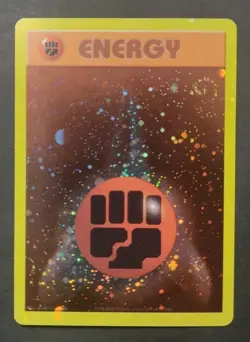 Holographic WOTC Unnumbered Promotional Pokemon Card: Fighting Energy (2002) - Image 1