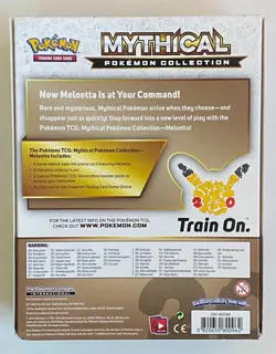 Pokemon Trading Card Game Mythical Pokemon Collection Meloetta - Image 2