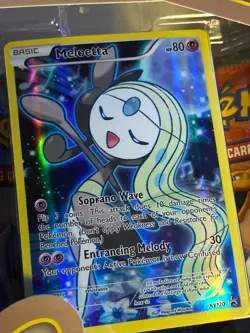 Pokemon Trading Card Game Mythical Pokemon Collection Meloetta - Image 3