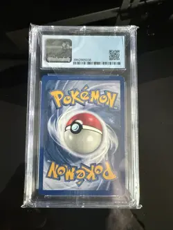 CGC 7.5 Vaporeon Holo Rare 12/64 Jungle Unlimited Pokemon TCG 1999 Card - Image 2