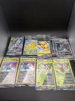 Pokemon Card Lot - Full Art Stamped Promo XY Cosmos Sealed, Pikachu, Victini - Image 2