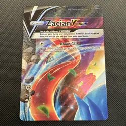 Zacian V-UNION - SWSH163 Holo - Pokemon TCG SWSH: Sword & Shield Promo Card NM - Image 1