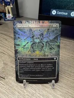 Darksteel Mutation Borderless Foil Commander Masters MTG NM - Image 1