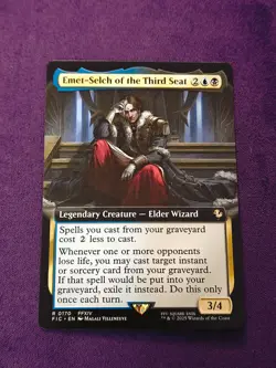 MTG: Emet-Selch of the Third Seat (Extended Art) Commander: Final Fantasy NM - Image 1