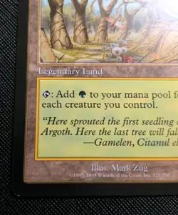 Gaea's Cradle MTG Urza's Saga NM Magic the Gathering Beautiful Copy! - Image 5