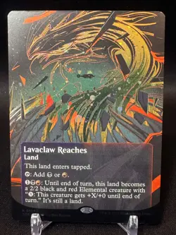 Lavaclaw Reaches #0157 - GALAXY FOIL - MTG Edge of Eternities - NM - Image 1