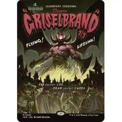Griselbrand (borderless) M/NM Magic: The Gathering MTG Innistrad Remastered - Image 1