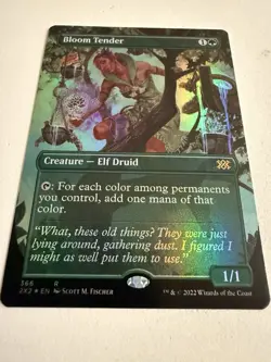 Bloom Tender (Borderless) Double Masters 2022 Foil X1 NM - Image 3