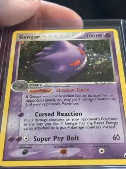 Pokemon TCG Gengar Legend Maker Holo Rare Card 5/92 - Image 2