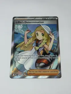 Pokemon Card TCG Lillie's Determination 169/132 Ultra Rare Mega Evolution NM - Image 1