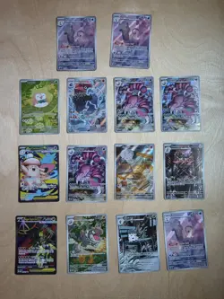 Pokemon Perfect Order Lot Of 14 Cards IR And UR - Image 1