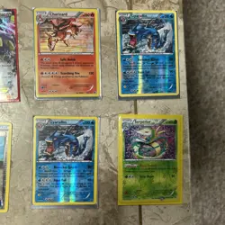 Pokemon Lot of 10 Charizard Holo Shiny Metagross Ex, Gyarados Holo Gold Trainer - Image 4