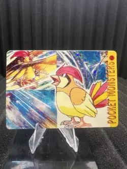 Pokemon Vintage Pocket Monsters Vending HOLO Prism Sticker 1999 Nintendo Japan - Image 1