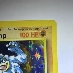 Pokemon TCG Machamp Base Set 8/102 1st Edition Holo Rare 100 HP 1999 Wizards - Image 2