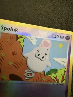 Spoink #73/97 - Pokemon TCG - EX Dragon - Reverse Holo - NM - Image 3