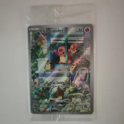 2023 Pokemon Obsidian Flames Charmander SVP 044 Promo Card - SEALED NM - Image 1