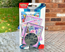 POKEMON TCG PARADOX RIFT PREMIUM CHECKLANE BLISTER PACK TINKATON *FACTORY SEALED - Image 1