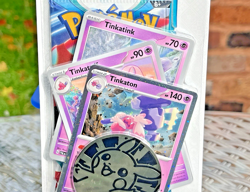POKEMON TCG PARADOX RIFT PREMIUM CHECKLANE BLISTER PACK TINKATON *FACTORY SEALED - Image 2