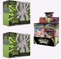 Perfect Order Pokemon Center ETB 2x & 1x Booster Box PRESALE - Image 1