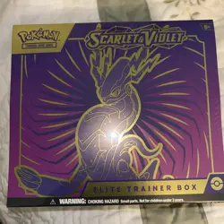 Pokemon TCG Scarlet & Violet Elite Trainer Box ETB - Sealed Miraidon. 2023 820650853418 - Image 1