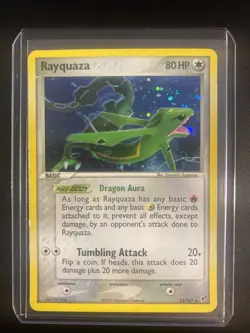 Pokemon TCG Rayquaza EX Deoxys 22/107 Holo Holo Rare - Image 1